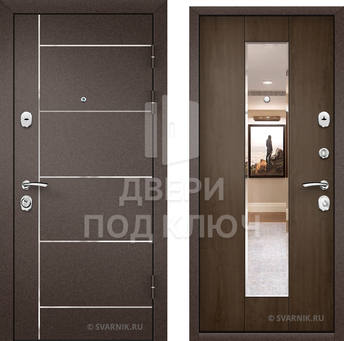 Входная вторая дверь на дачу ДПК-2521