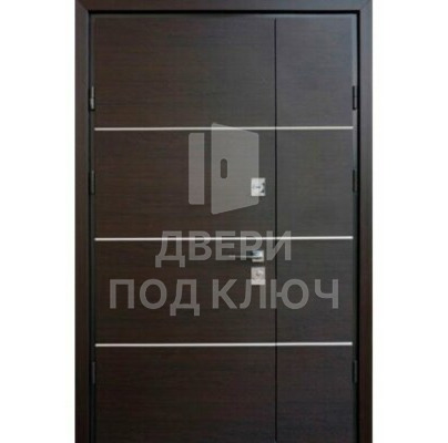 Входная полуторная дверь с шумоизоляцией ДПК-11530